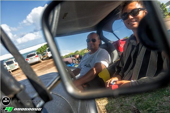 Norm and Bernd Roediger - NoveNove Maui Aloha Classic ©  Si Crowther / IWT